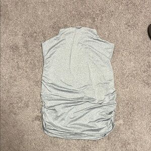 Gray Sleeveless Top